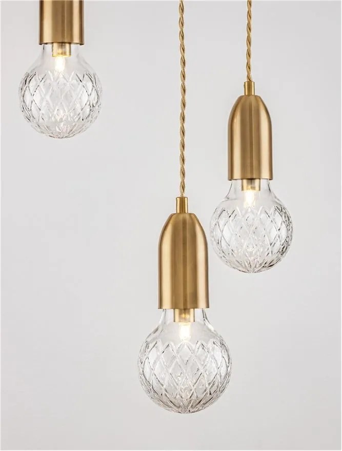 Lustra moderna cu 3 pendule design minimalist VEDA