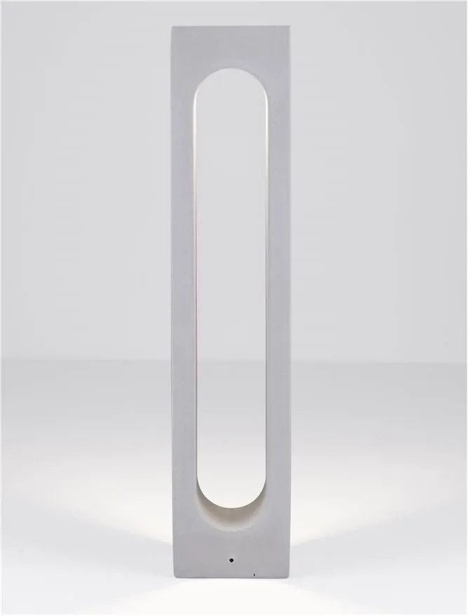 Stalp LED iluminat exterior din beton IP65 STAGE H-70cm