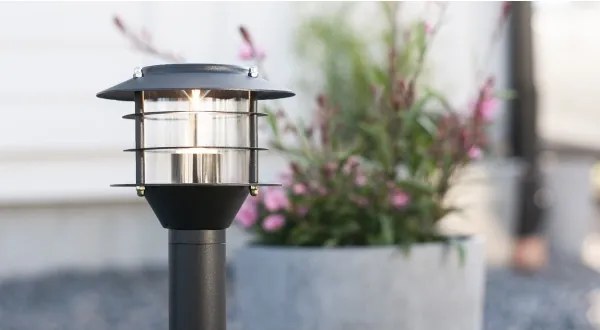 Lampă LED de exterior Markslöjd 107290 GARDEN 24 LED/3W/24V 45 cm IP44 negru