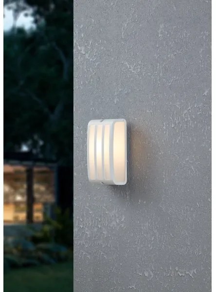 Aplică de exterior CAMARDA 1xLED/40W/230V alb IP54 Eglo 900809