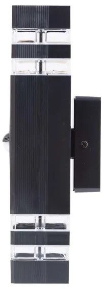 Aplică de exterior cu senzor BREZZA 2xGU10/35W/230V IP65