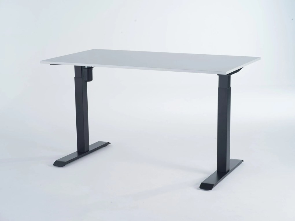 Viva New Generation 2.0, Birou reglabil electric, un singur motor - Standard - 1400x750x18 - Gri - Negru