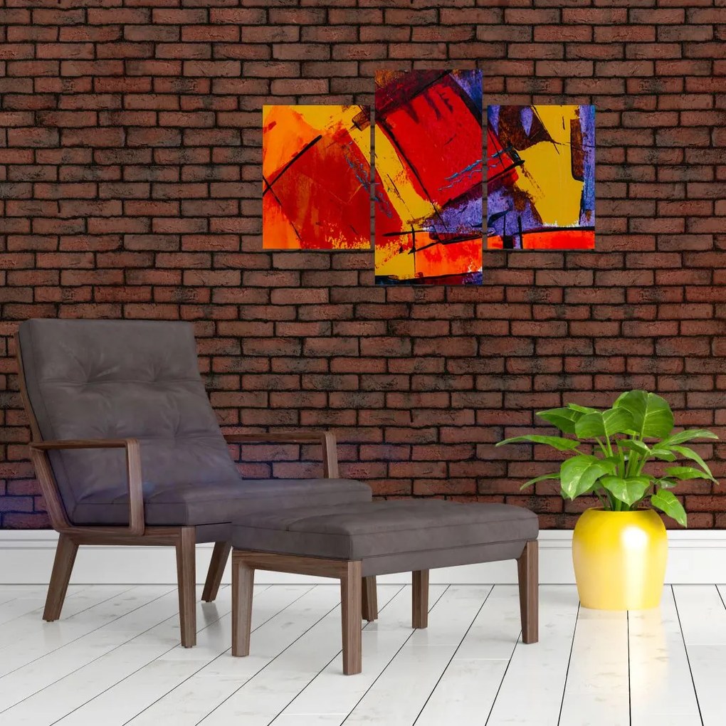 Tablou cu abstracție (90x60 cm)