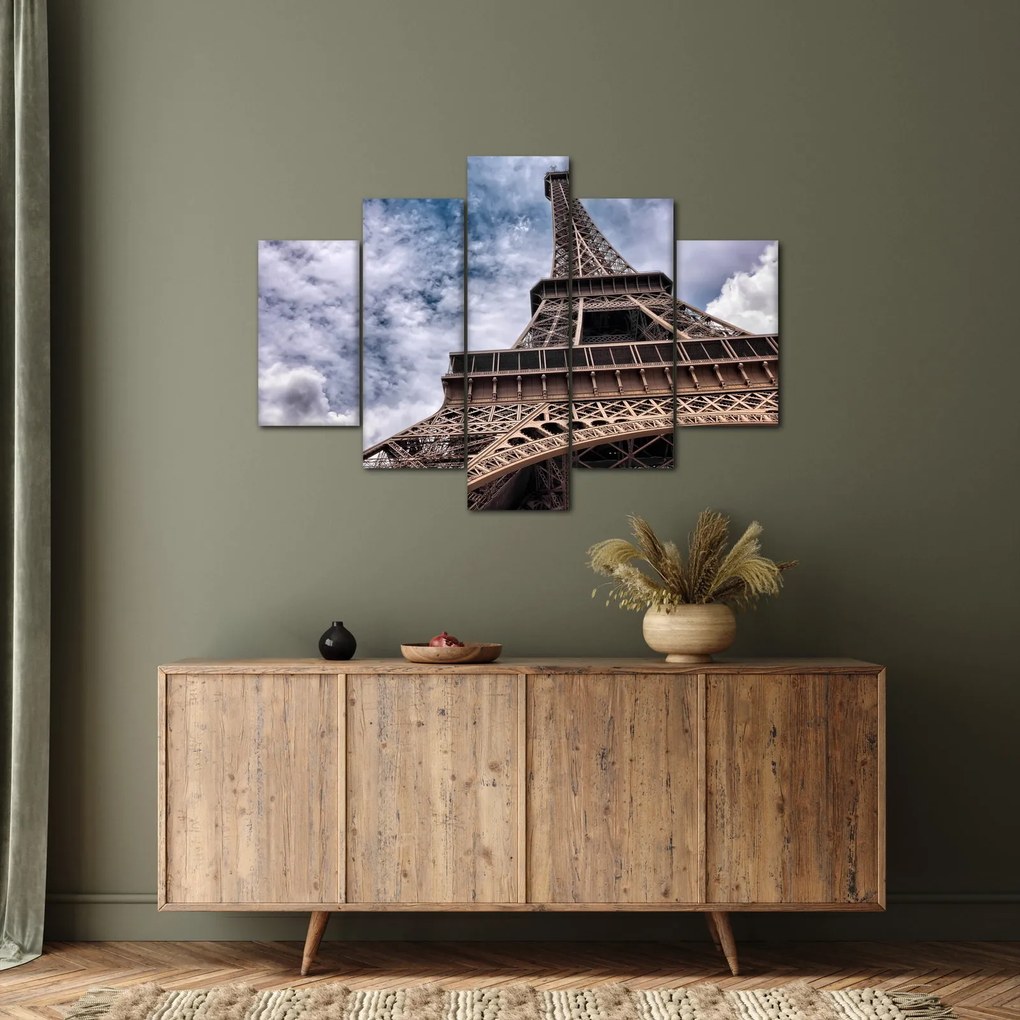 Tablou cu turnul Eifel (150x105 cm)