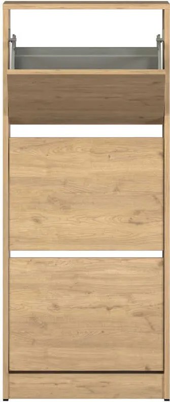 Pantofar Adore Compact Plus, 12 Perechi, 3 Compartimente, 51 x 119 x 26 cm