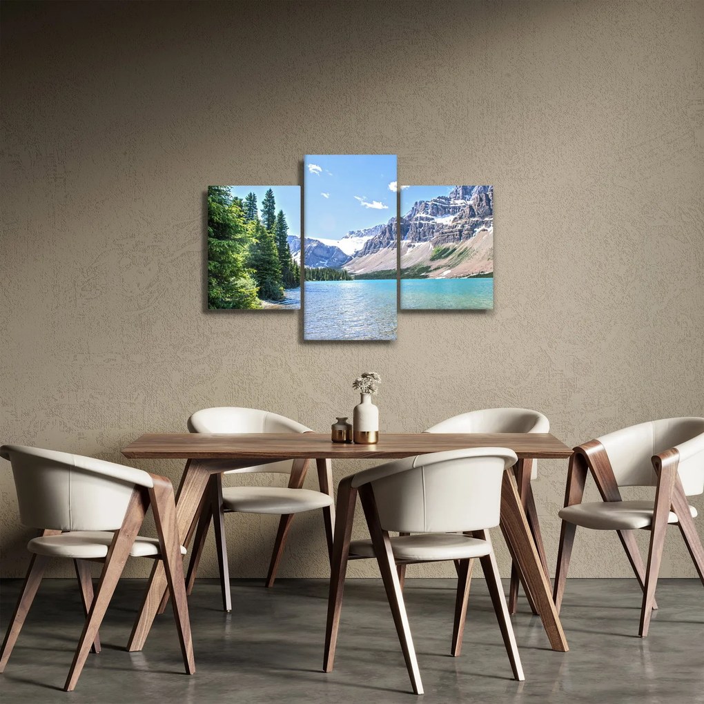 Tablou - Lac Alpin (90x60 cm)