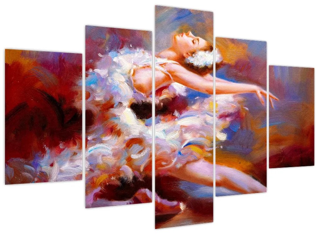 Tablou - Balerină,pictură (150x105 cm)