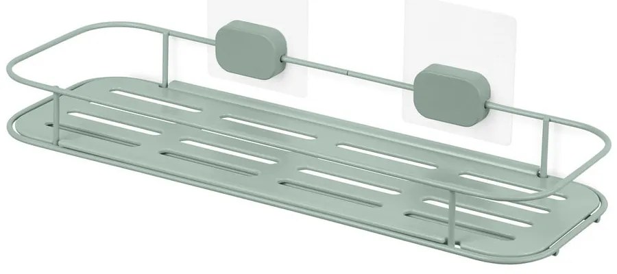 Raft pentru baie verde mentă autoadeziv din metal Grena – Compactor