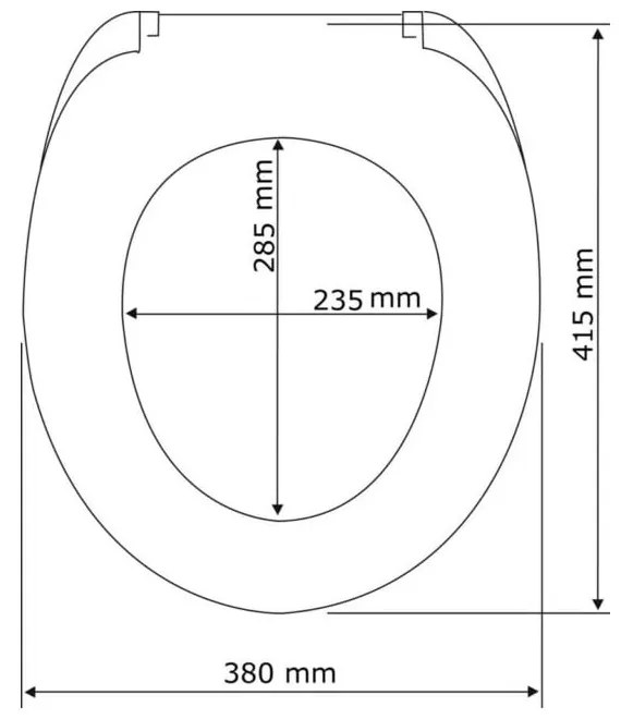 Capac WC Wenko Frog News, 45 x 38,8 cm