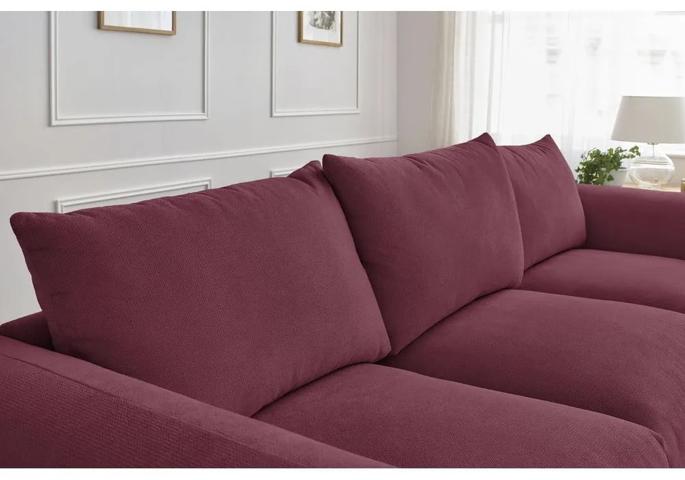 Canapea burgundy 265 cm Ernest – Bobochic Paris