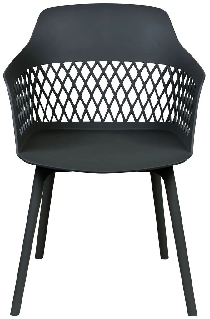 Set 2 buc scaun tip bar Anneli (negru). 1077426