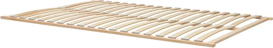 Pat matrimonial alb tapițat din oțel cu somieră 160x200 cm Eton Basic – noo.ma