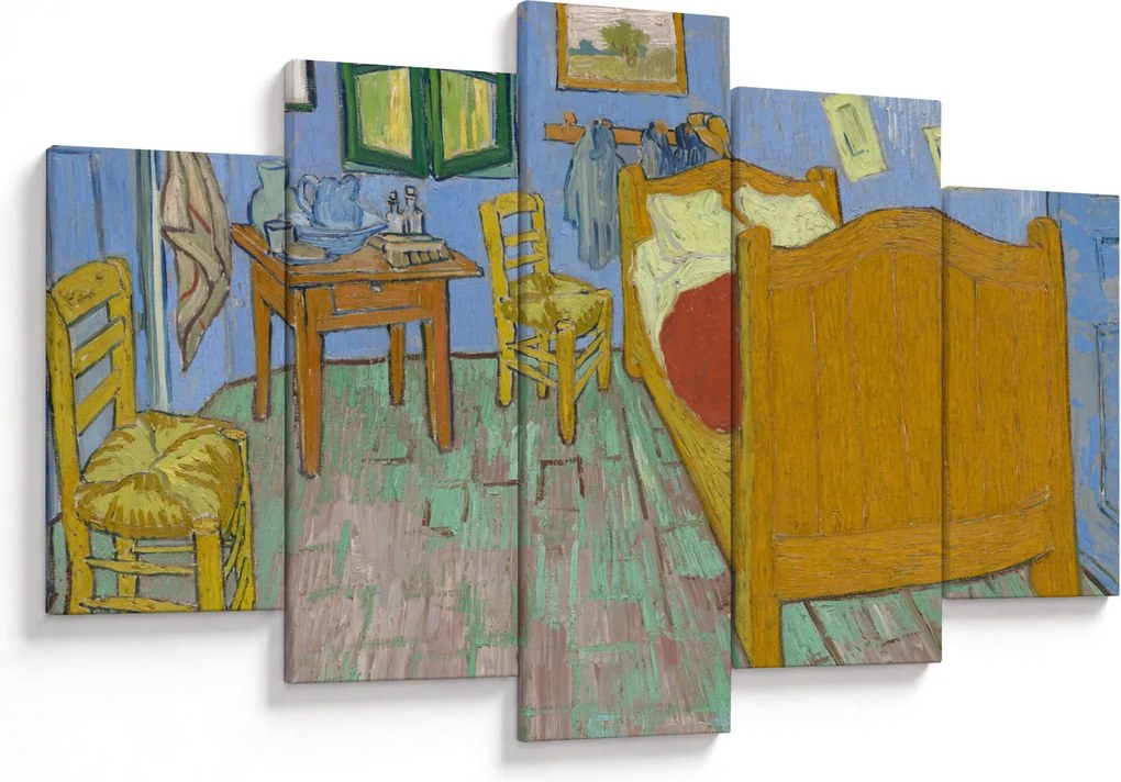 Tablou - Vincent van Gogh, The Bedroom, reproducere (150x105 cm)
