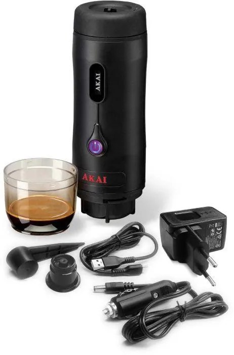 Espressor Akai AESP-312 portabil, 75W