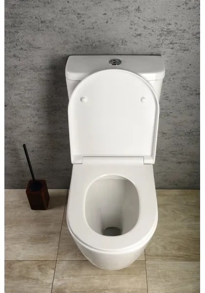 Sapho TURKU WC combinat, evacuare pe podea/pe perete, ceramică, albă