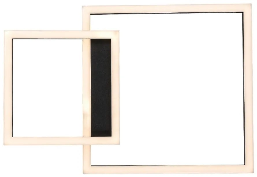 Plafoniera LED design geometric Heleth 48x33cm
