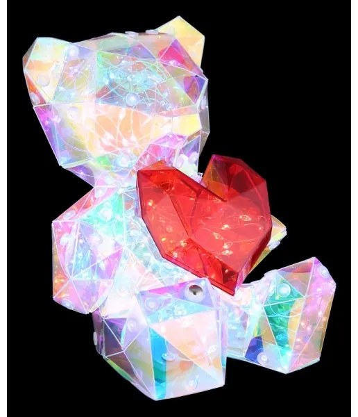 Decorațiune LED dimabilă de masă Globo 28058K BRONDAR LED/3W/5V 1200 mAh ursuleț