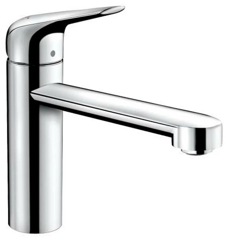 Baterie bucatarie monocomanda Hansgrohe Focus M42 120 CoolStart EcoSelection cu 1 jet finisaj crom lucios
