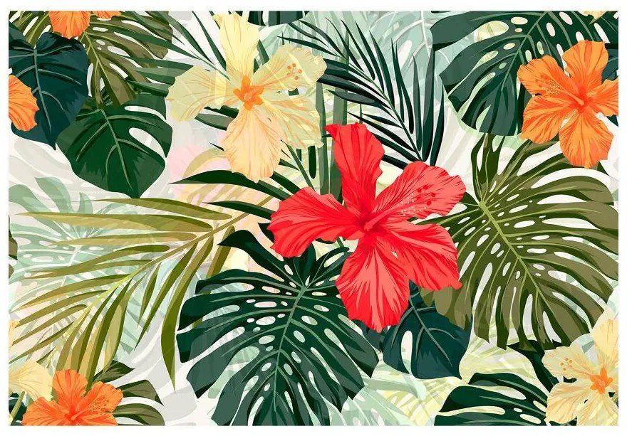 Fototapet Plante Hawaiian