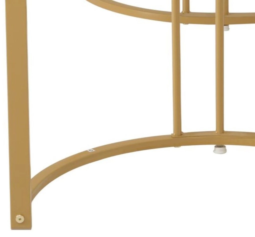 Masă de bucătărie dreptunghiulară cu cadru metalic stabil, Alb | Aosom Romania