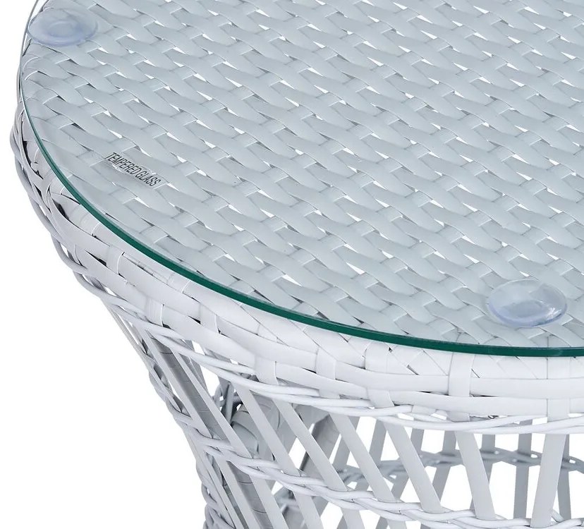 Set mobilier balcon Mesza (alb). 1081379
