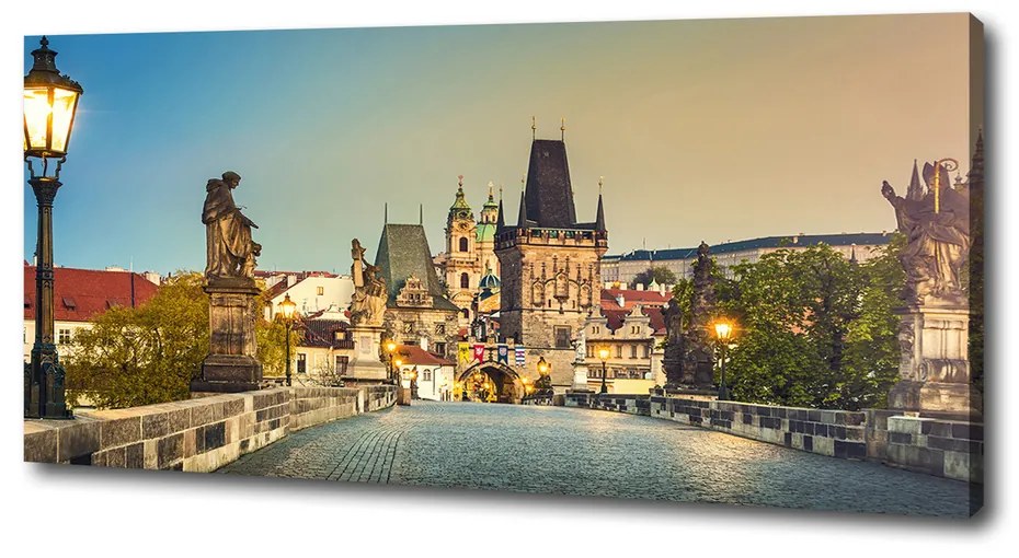 Print pe pânză Podul praga republica cehă