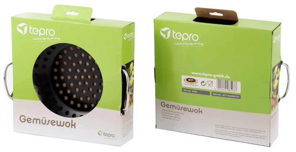 Tigaie Wok pentru legume Tepro 8523