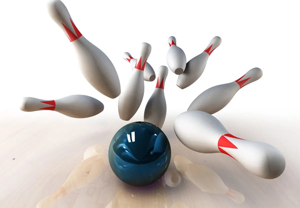 Fototapet - Bowling (147x102 cm)