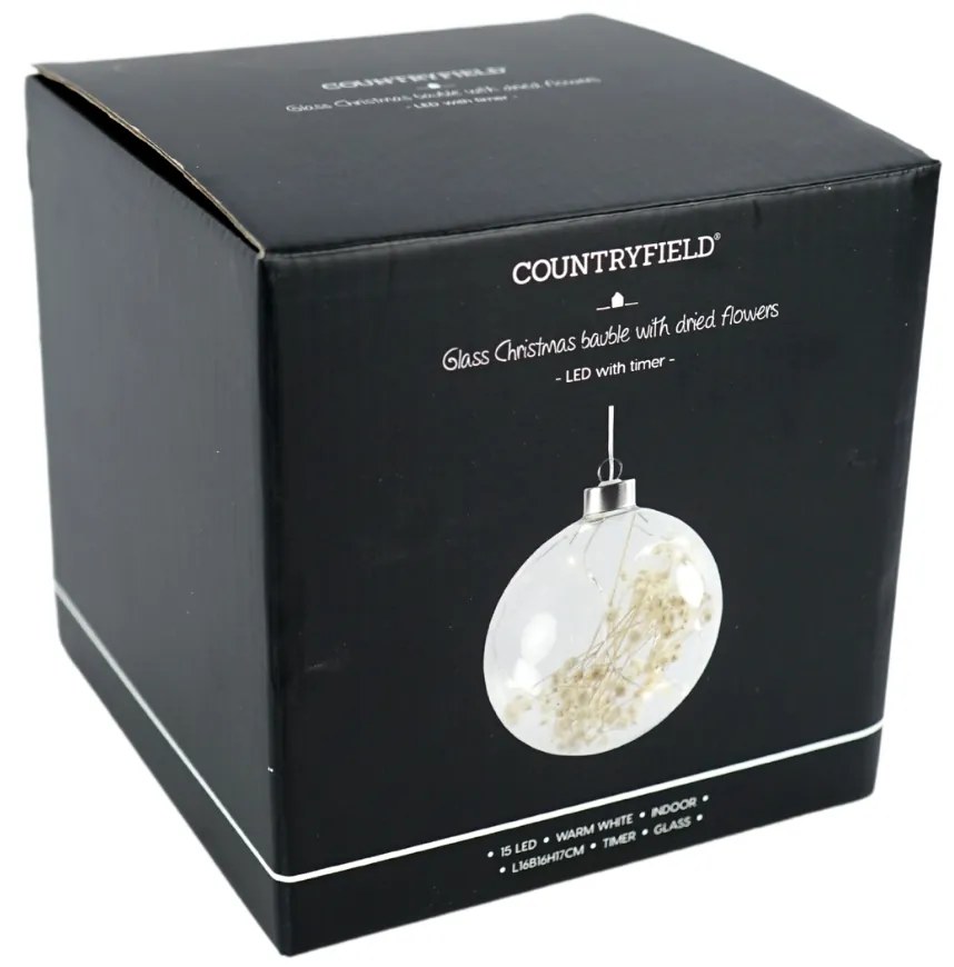 Glob decorativ cu LED TANIA 16 cm