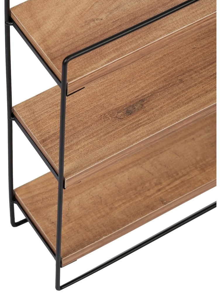 Măsuță laterală Lasobe (stejar + negru) . 1095977