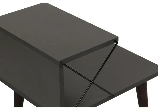 Noptieră CROSS 55x50 cm antracit