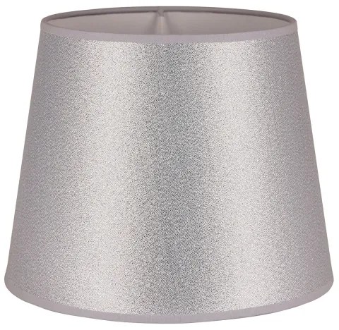 Duolla - Abajur pentru lampă de birou CLASSIC M E27, Ø 24 cm, argintiu