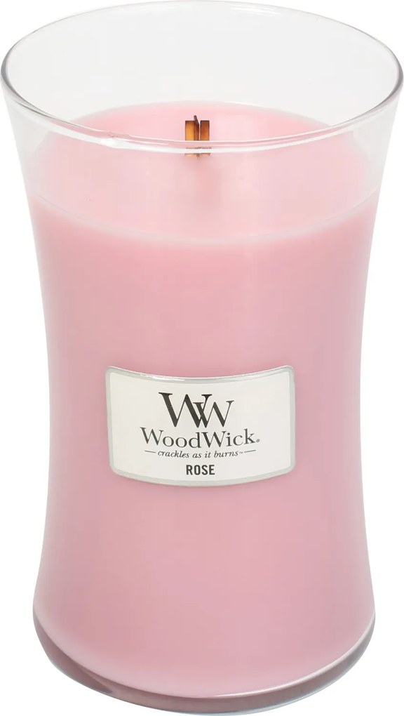 WoodWick roz parfumata lumanare Rose vaza mare