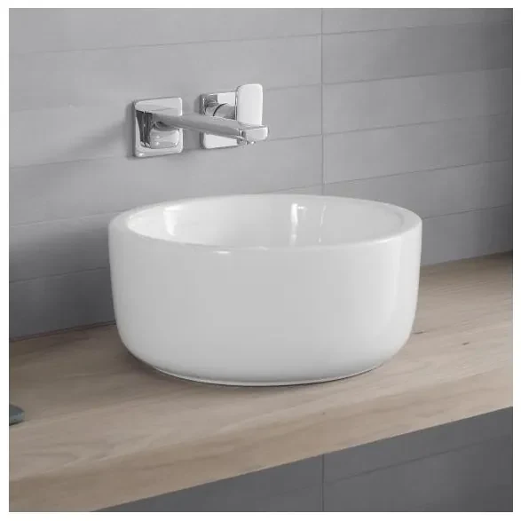Lavoar pe blat Villeroy&Boch Architectura, 40cm, Alb Alpin, 41254001
