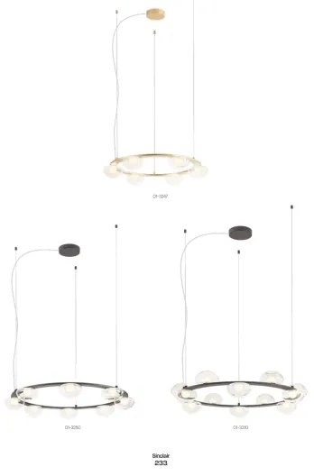 Lustră LED dimabilă pe cablu Redo 01-3248 SINCLAIR LED/37,2W/230V CRI 93 IP21