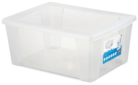 Cutie universala Stefanplast Visual Box XL, 15L, transparenta 646560