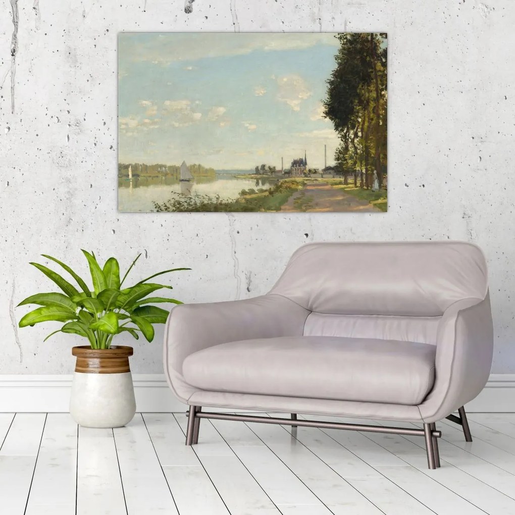 Tablou - Claude Monet, Argenteuil, reproducere (90x60 cm)