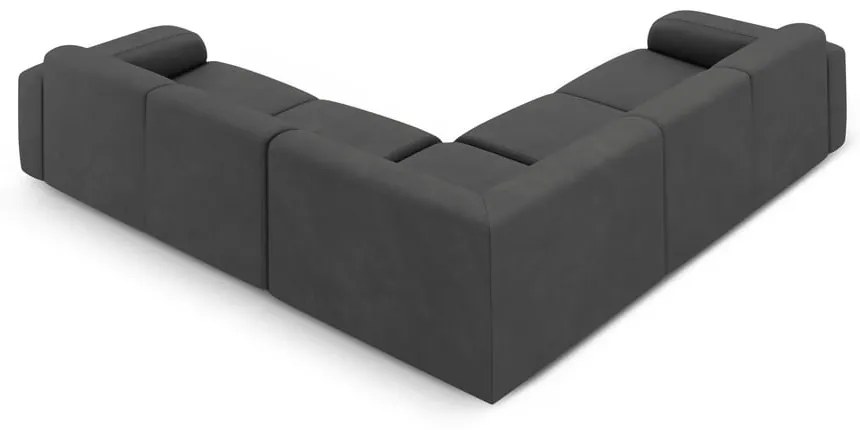 Colțar gri închis (cu colț variabil/în formă de ”L”) Molino – Micadoni Home