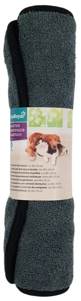 Prosop pentru animale de companie ZOOROYAL 80x35 cm gri-albastru