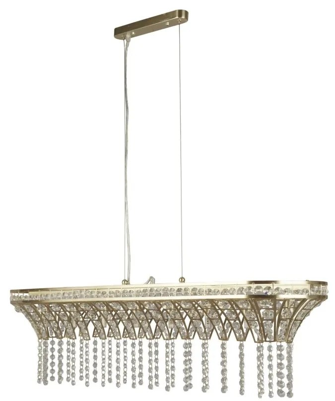 Lustra eleganta decorata cu cristale Gemma 8Lt