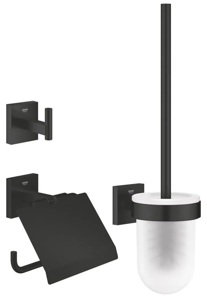 Grohe Start Cube set de accesorii 3 in 1 negru 411232430
