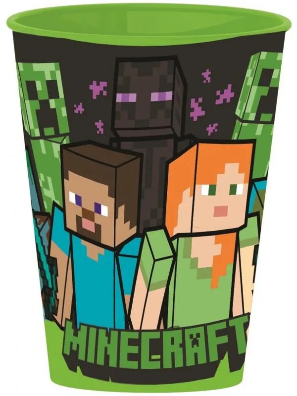 Minecraft pahar, plastic 260 ml