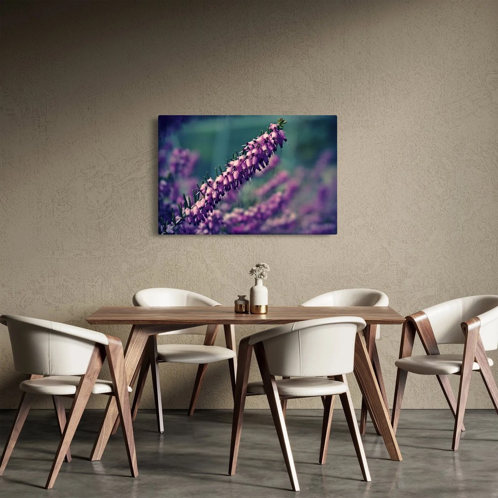Tablou cu floare violetă (90x60 cm)