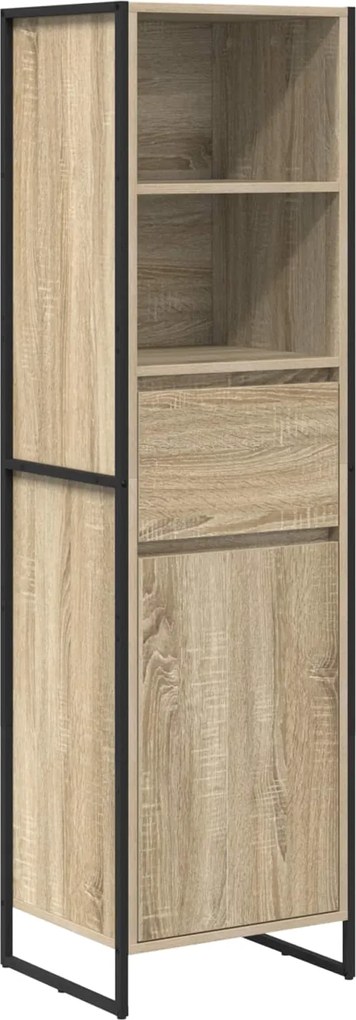 vidaXL Dulap pentru cărți Sonoma 43 x 36 x 150.5 cm Lemn compozit