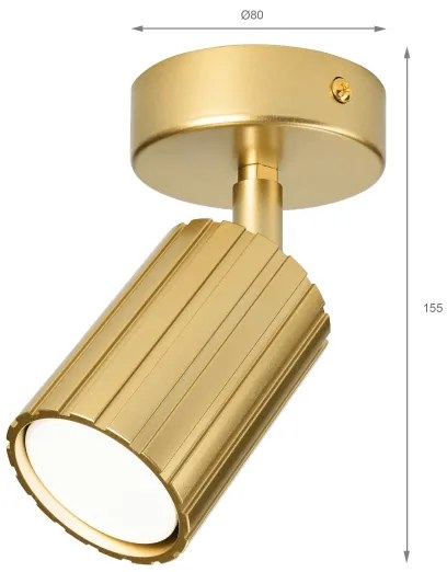 Brilagi - Spot CRISPINA 1xGU10/10W/230V auriu