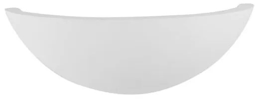 Aplica de perete LED cu iluminat ambiental gips alb ICARUS