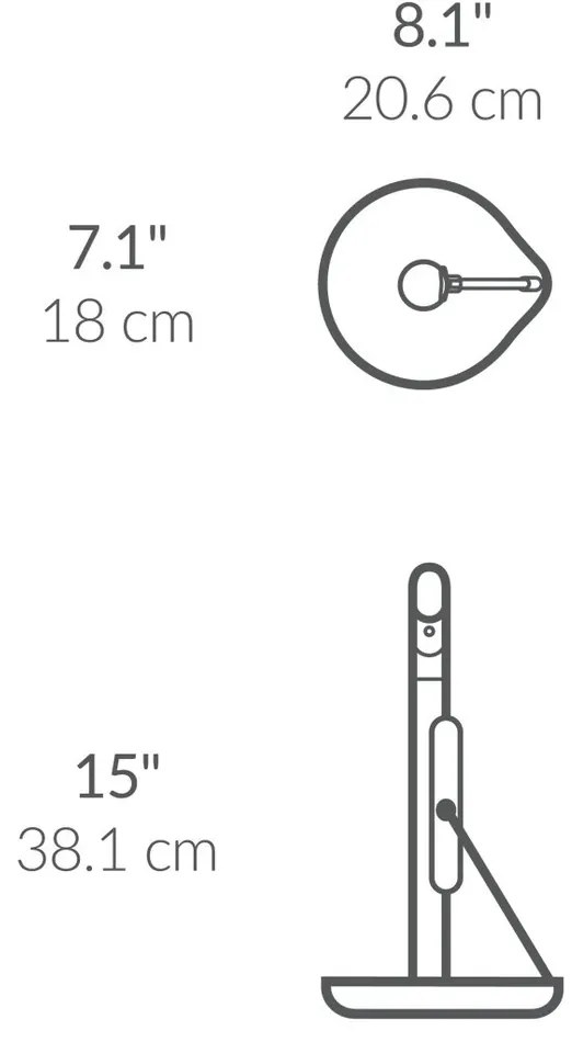 Simplehuman Distribuitor de prosoape de hârtie +pompă pentru produs de curățare, oțel inoxidabil