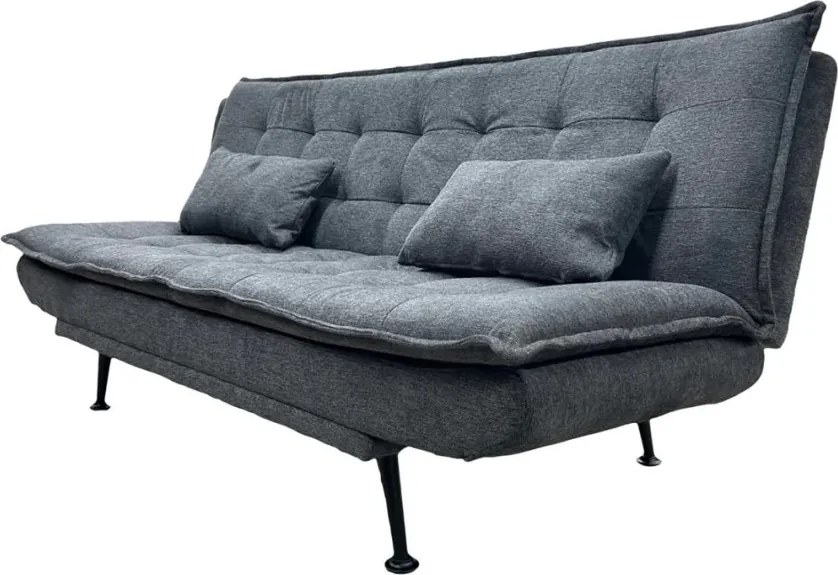 Canapea extensibila, Tesatura gri texturat JAZZ 195cm