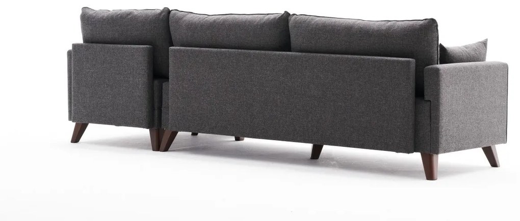 Canapea de colț Bella Corner Sofa Right - Anthracite