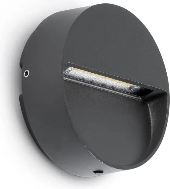 Mini Aplica exterior ambientala 3W 4CCT DUNE R gri